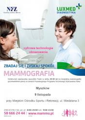 Bezpłatne badania dla kobiet w Myszkowie